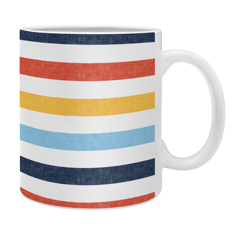 Little Arrow Design Co multi stripes Coffee Mug