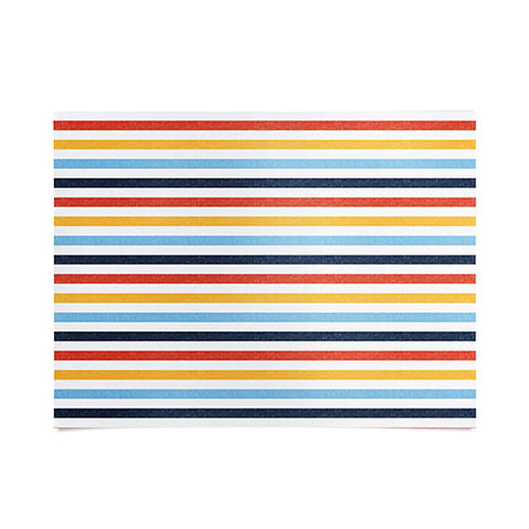 Little Arrow Design Co multi stripes Poster