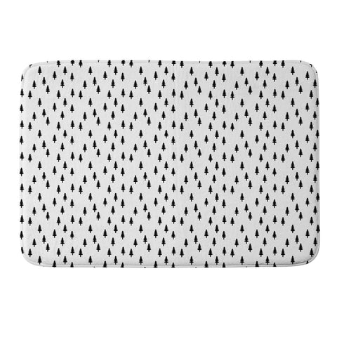 Little Arrow Design Co noble woods Memory Foam Bath Mat