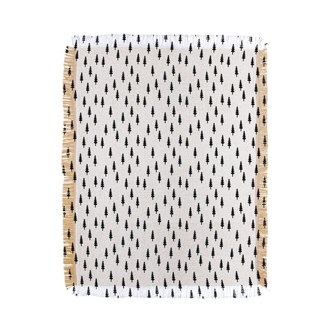 Little Arrow Design Co noble woods Throw Blanket