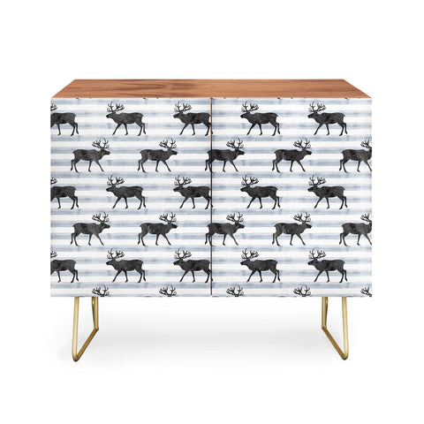 Little Arrow Design Co Nordic Reindeer Credenza