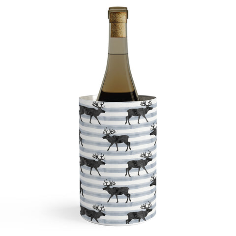 Little Arrow Design Co Nordic Reindeer Wine Chiller