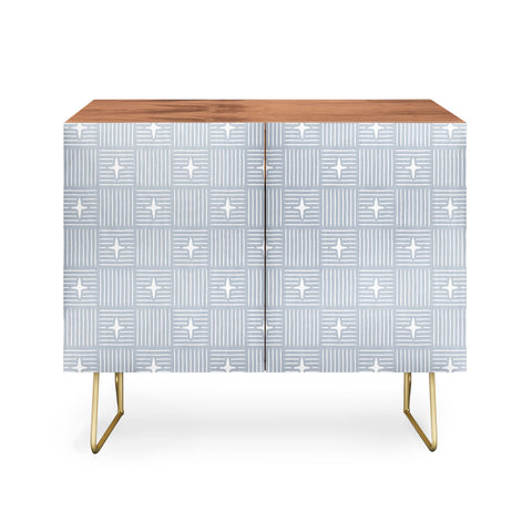 Little Arrow Design Co Nordic Winter Blue Credenza
