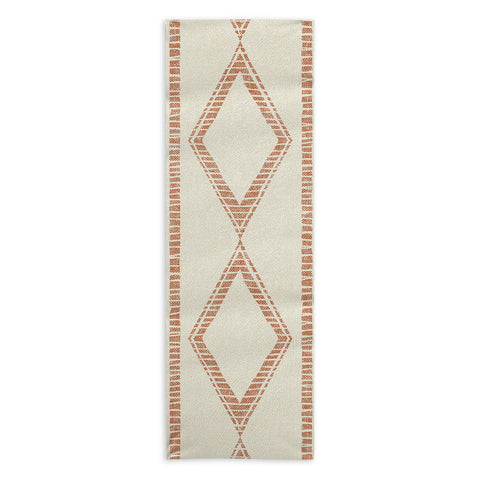 Little Arrow Design Co oceania diamond stripes ginger Yoga Towel