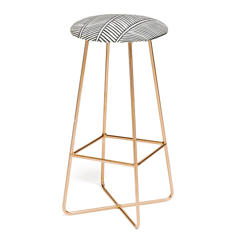 Little Arrow Design Co Organic Chevron Inkwell Bar Stool