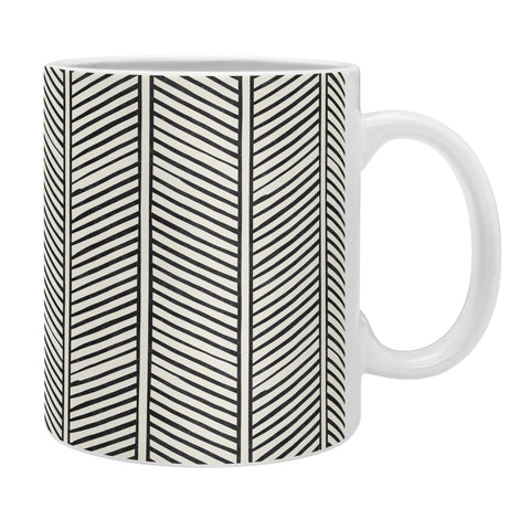 Little Arrow Design Co Organic Chevron Inkwell Coffee Mug