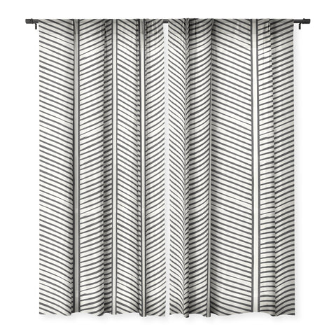 Little Arrow Design Co Organic Chevron Inkwell Sheer Non Repeat