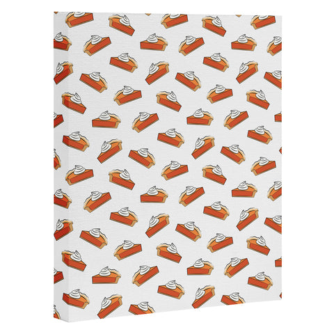 Little Arrow Design Co pumpkin pie slices Art Canvas