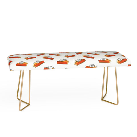 Little Arrow Design Co pumpkin pie slices Bench