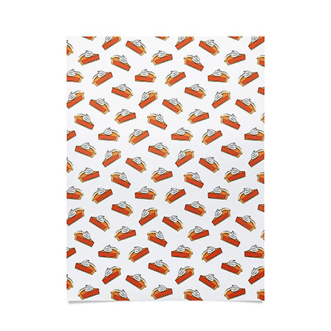Little Arrow Design Co pumpkin pie slices Poster