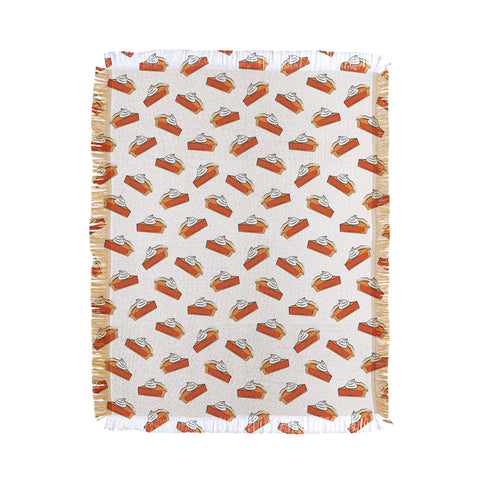 Little Arrow Design Co pumpkin pie slices Throw Blanket