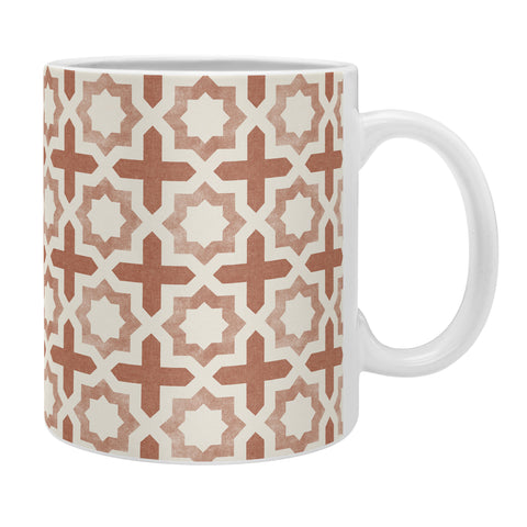 Little Arrow Design Co river stars multi terracotta Coffee Mug