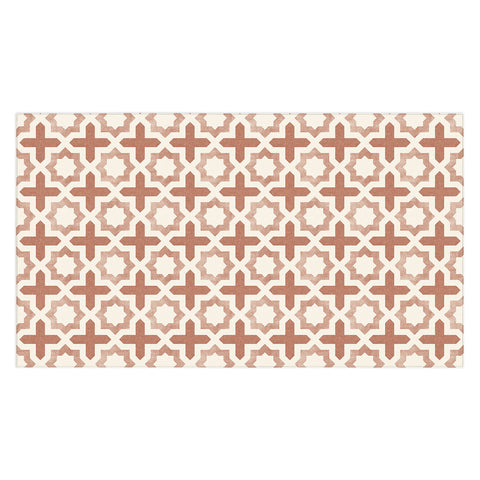 Little Arrow Design Co river stars multi terracotta Tablecloth