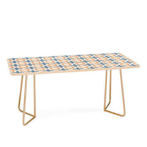 Little Arrow Design Co river stars tangerine and blue Coffee Table