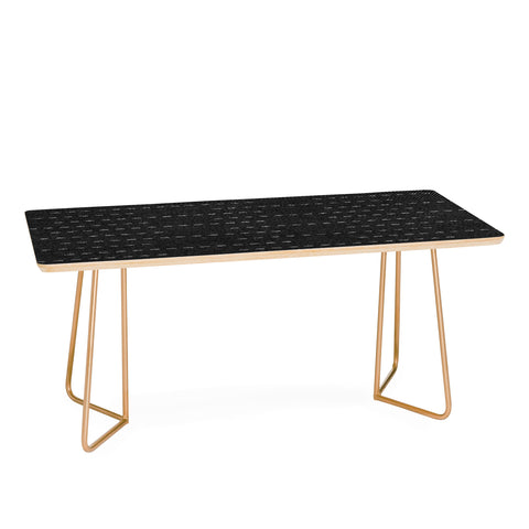 Little Arrow Design Co running stitch charcoal Coffee Table