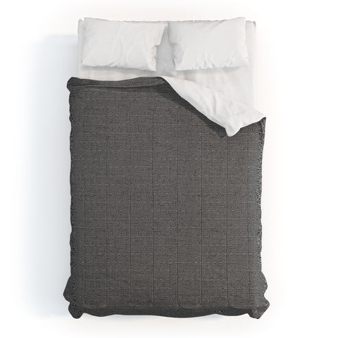 Little Arrow Design Co running stitch charcoal Comforter