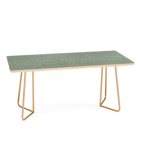 Little Arrow Design Co running stitch sage Coffee Table