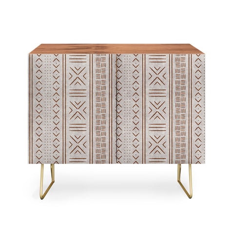 Little Arrow Design Co rust stone mudcloth tribal Credenza