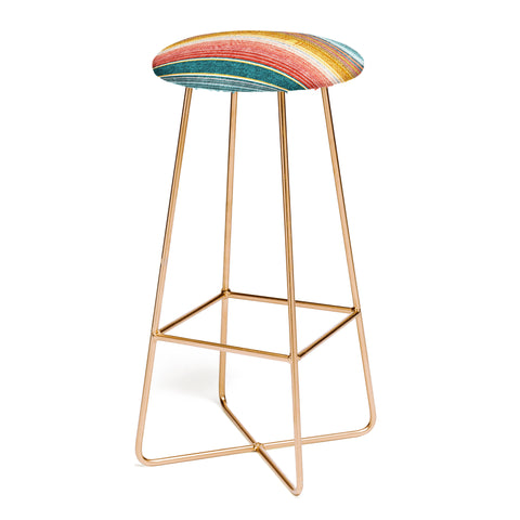 Little Arrow Design Co serape southwest stripe Bar Stool
