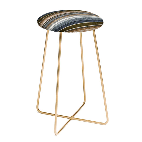 Little Arrow Design Co serape southwest stripe cool Counter Stool