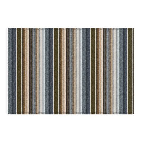 Little Arrow Design Co serape southwest stripe cool Outdoor Rug