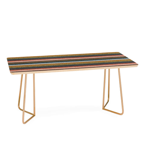 Little Arrow Design Co serape southwest stripe earth Coffee Table