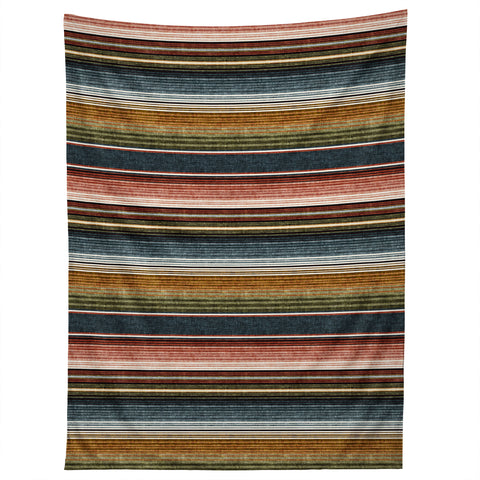 Little Arrow Design Co serape southwest stripe earth Tapestry