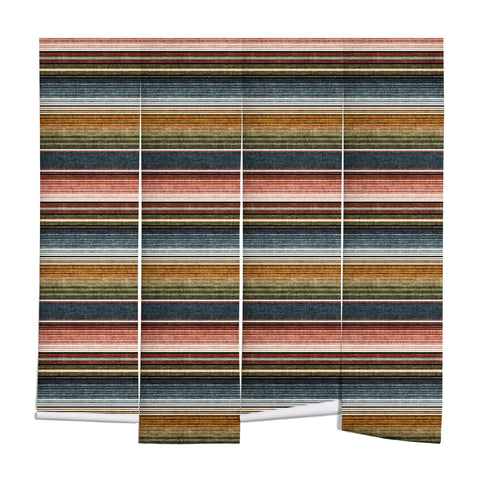 Little Arrow Design Co serape southwest stripe earth Wall Mural