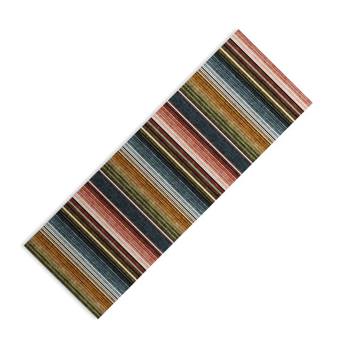 Little Arrow Design Co serape southwest stripe earth Yoga Mat