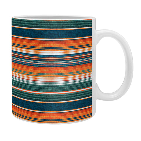 Little Arrow Design Co serape southwest stripe orange Coffee Mug