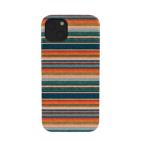 Little Arrow Design Co serape southwest stripe orange Phone Case