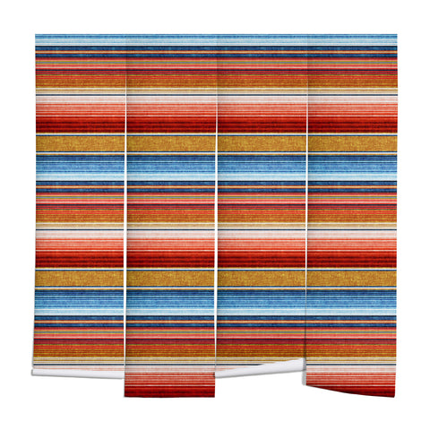 Little Arrow Design Co serape southwest stripe red Wall Mural