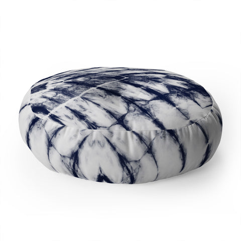 Little Arrow Design Co Shibori Tie Dye Floor Pillow Round