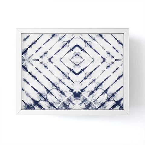 Little Arrow Design Co Shibori Tie Dye Framed Mini Art Print