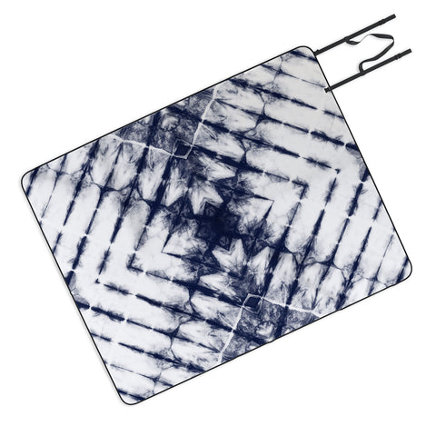 Little Arrow Design Co Shibori Tie Dye Picnic Blanket