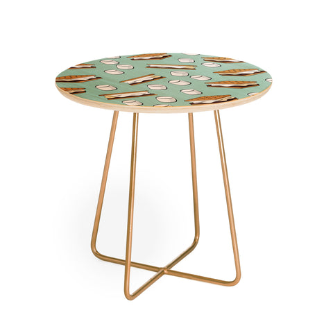 Little Arrow Design Co Smores Round Side Table