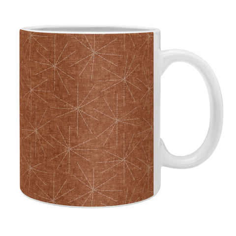 Little Arrow Design Co starburst woven ginger Coffee Mug