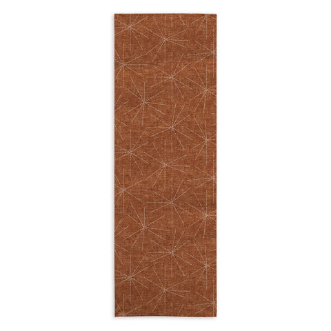 Little Arrow Design Co starburst woven ginger Yoga Towel