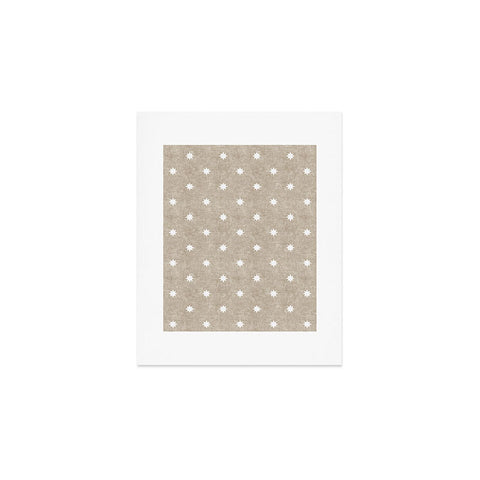 Little Arrow Design Co stars on stone Art Print