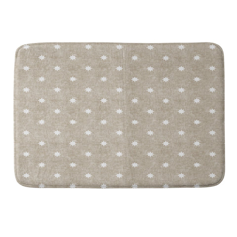 Little Arrow Design Co stars on stone Memory Foam Bath Mat
