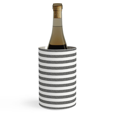 Little Arrow Design Co Stripes in Grey Wine Chiller