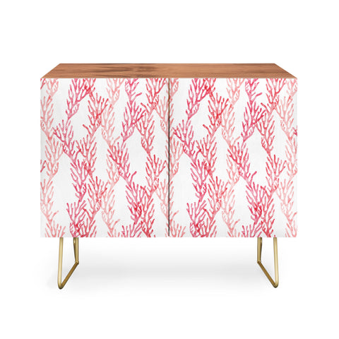 Little Arrow Design Co summer coral Credenza