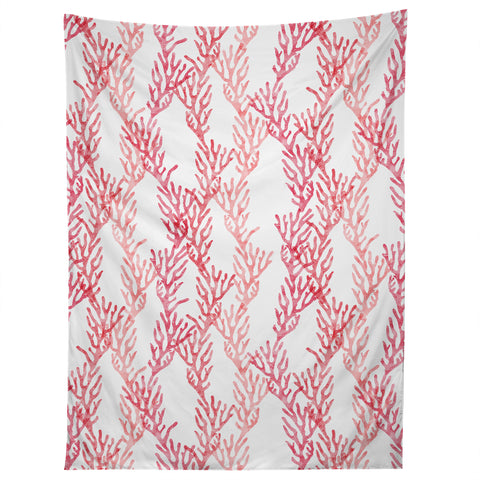 Little Arrow Design Co summer coral Tapestry