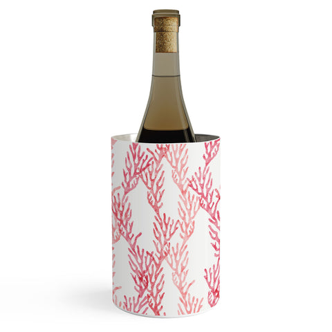 Little Arrow Design Co summer coral Wine Chiller