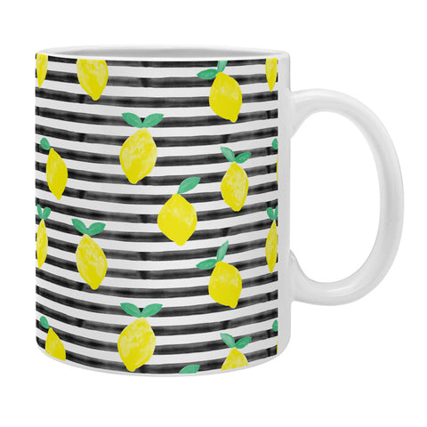 Little Arrow Design Co summer lemons Coffee Mug