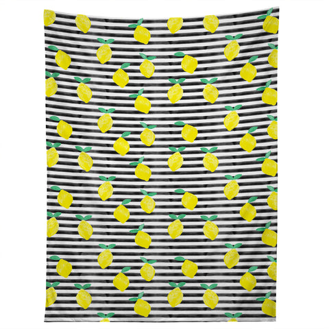 Little Arrow Design Co summer lemons Tapestry