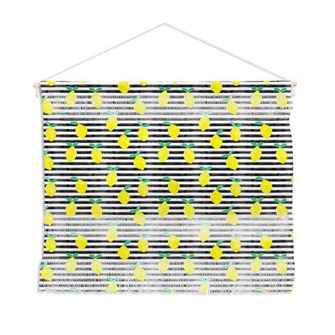 Little Arrow Design Co summer lemons Wall Hanging Landscape