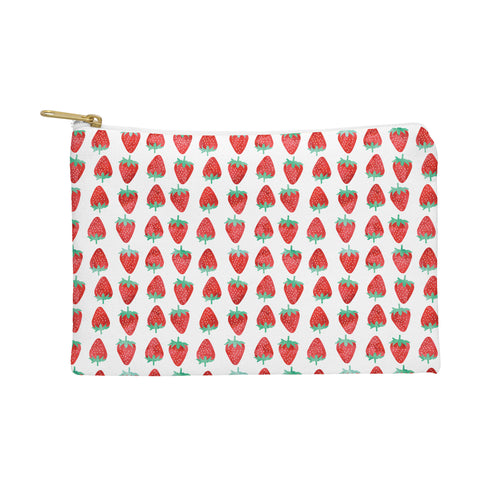 Little Arrow Design Co summer strawberries Pouch