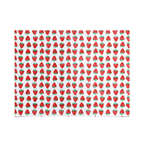Little Arrow Design Co summer strawberries Poster