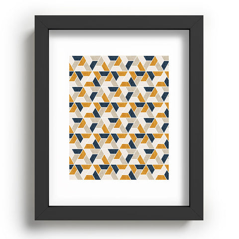 Little Arrow Design Co triangle geo Recessed Framing Rectangle